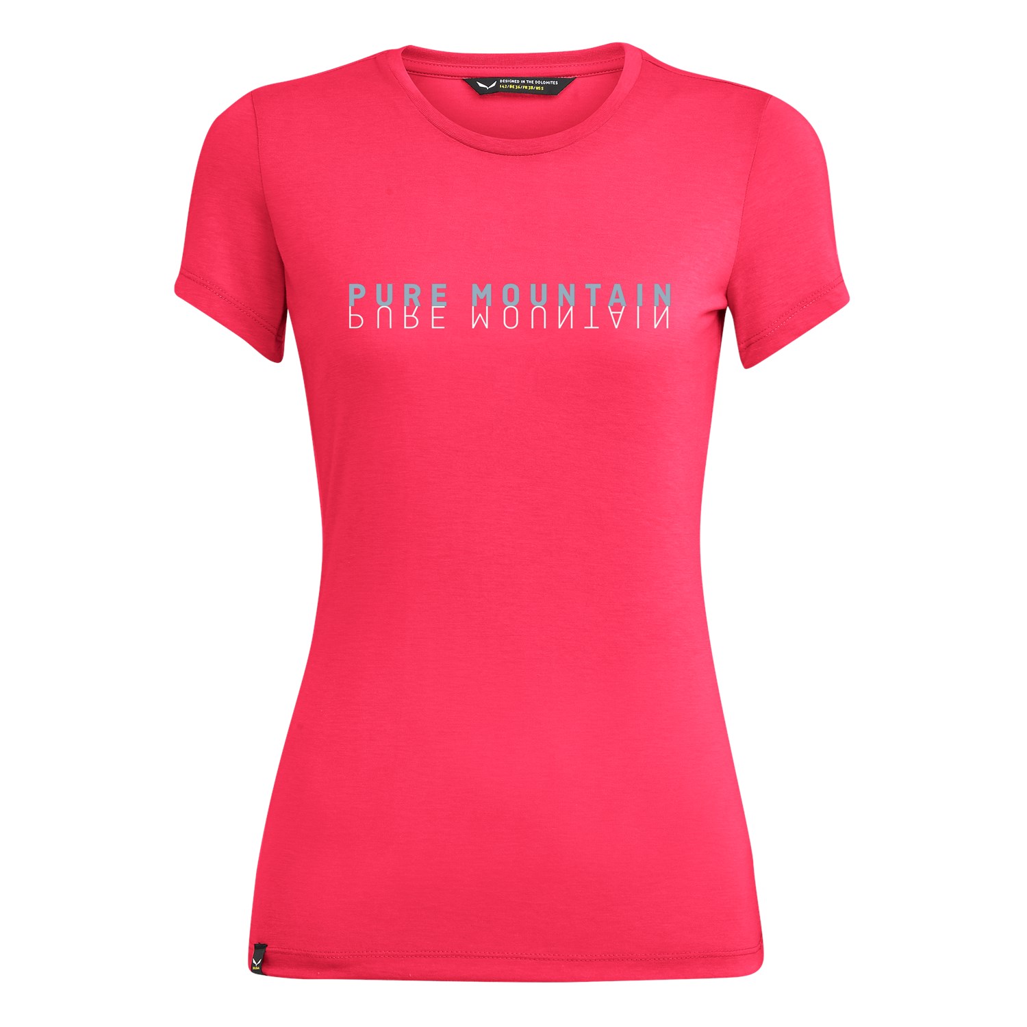 Salewa Women's Pure Mountain Dri-Release® T-Shirts Pink/Red YWA-210693